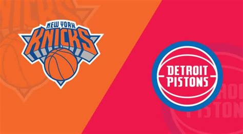 pistons vs knicks prediction
